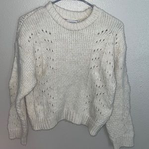 cream urban outfitters sweater